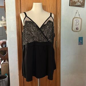 Torrid Black Tank Top - Size 3X/4X